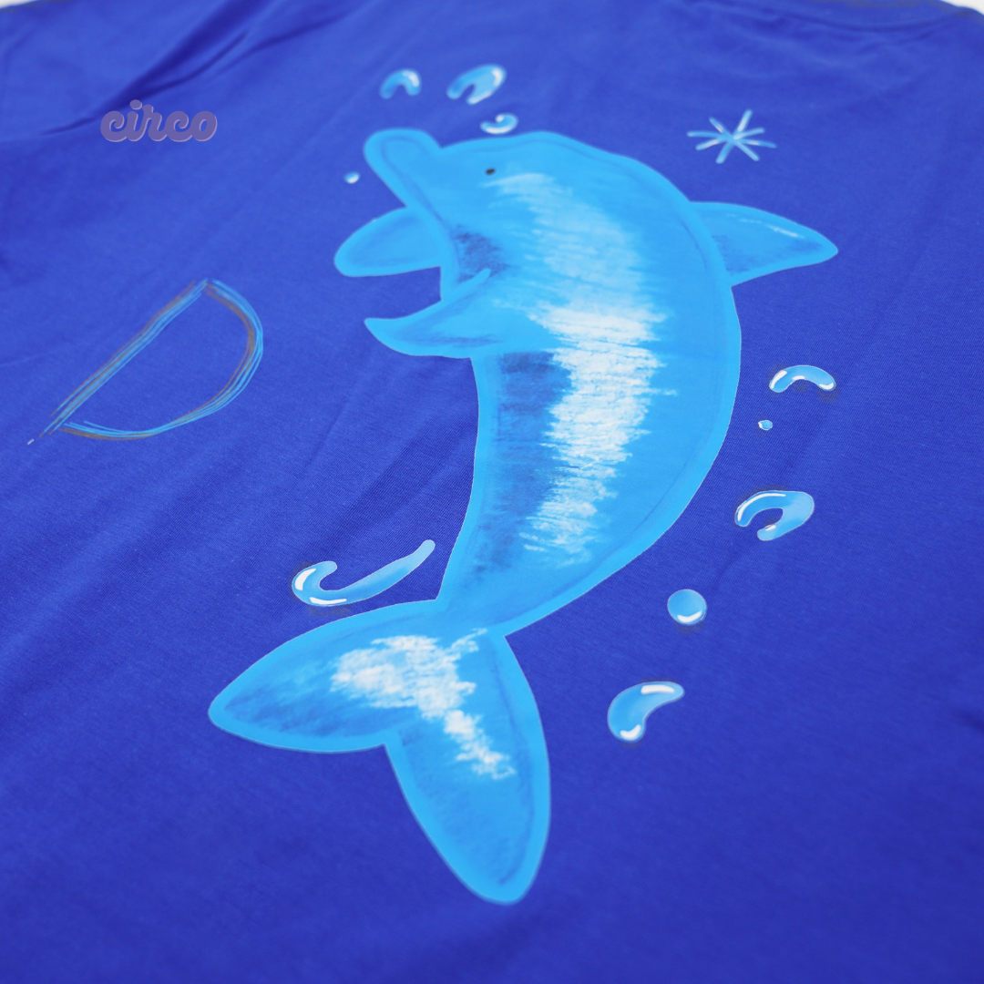 印tee-T-shirt訂製-訂造班tee-背面彩色燙印