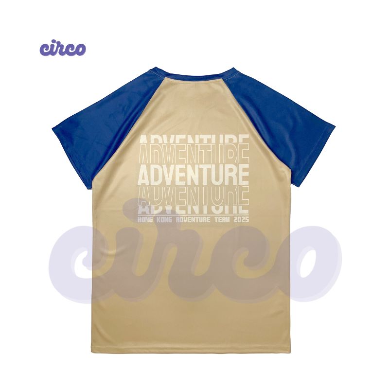 熱昇華快乾插肩袖T Shirt