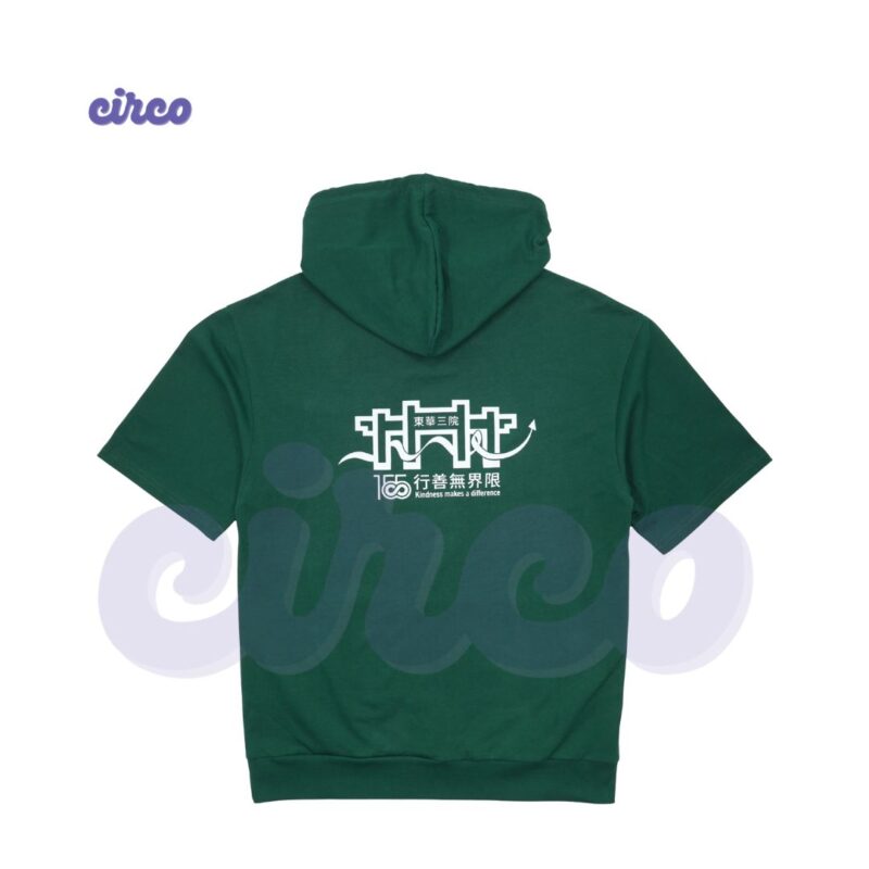 連帽短袖T shirt 2