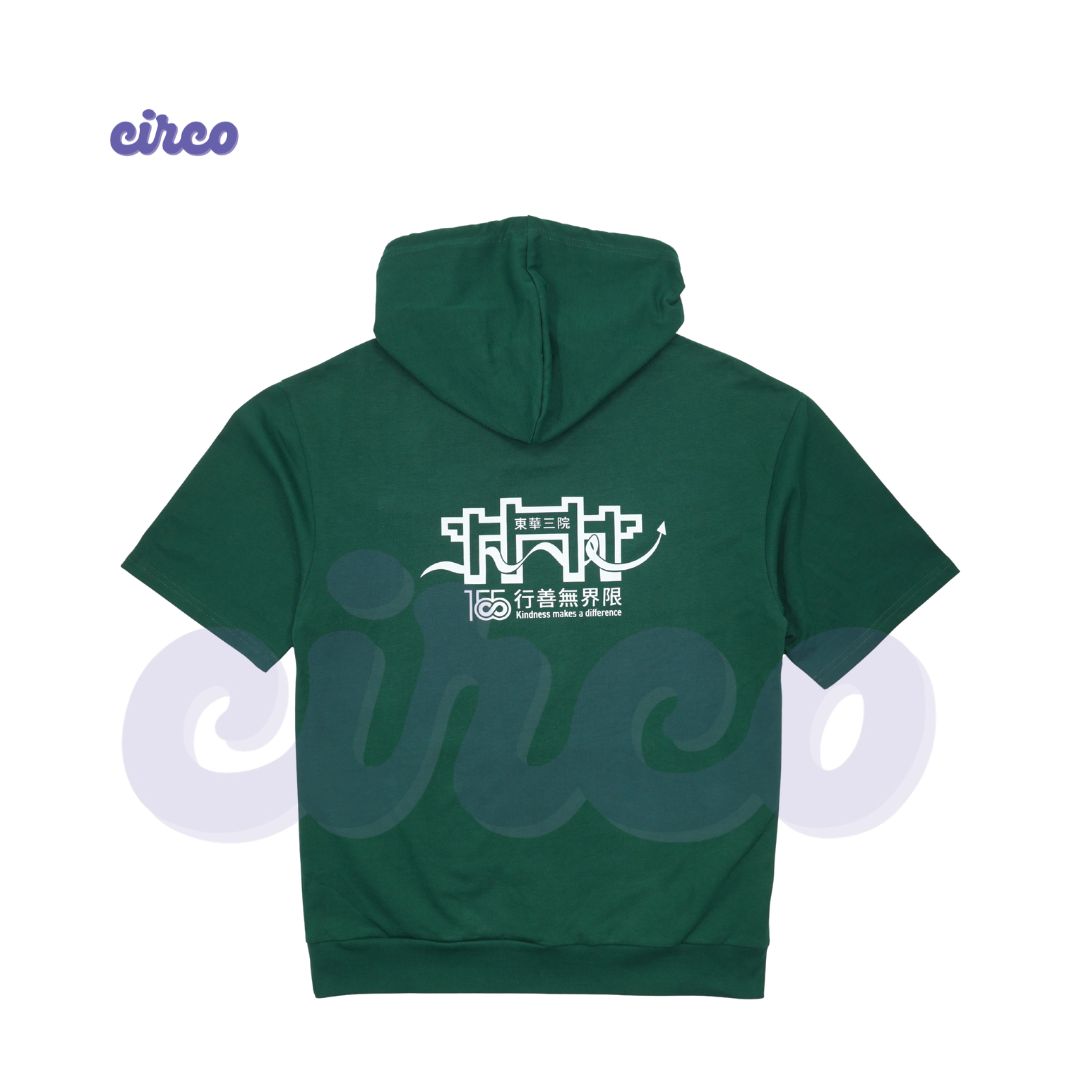 連帽短袖T shirt 2