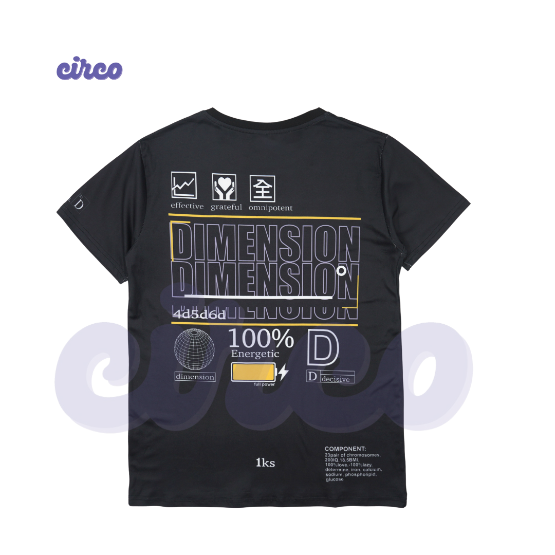 熱昇華快乾短袖T Shirt背面