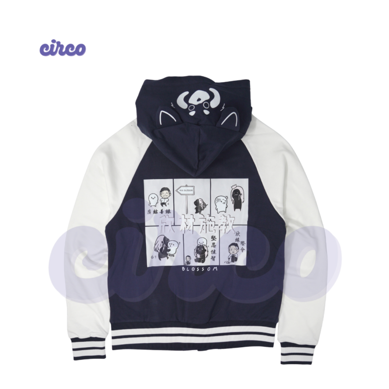 棒球褸訂製-班褸棒球服訂造-背面